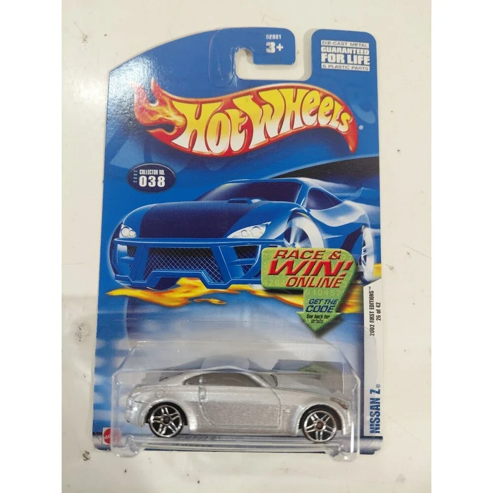 NIP Hot Wheels 2002 First Edition 1:64 Die Cast Nissan 350z Sports Car